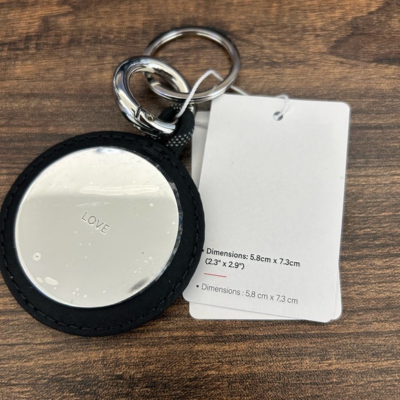 NWT Lululemon Logo Keychain / Bag Charm - Picture 3 of 3